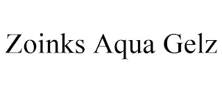 ZOINKS AQUA GELZ