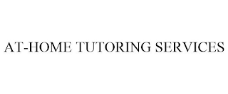 AT-HOME TUTORING SERVICES