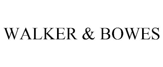 WALKER & BOWES