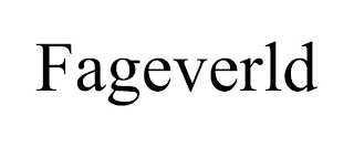 FAGEVERLD