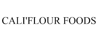 CALI'FLOUR FOODS