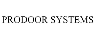 PRODOOR SYSTEMS