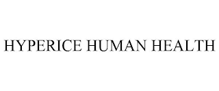 HYPERICE HUMAN HEALTH