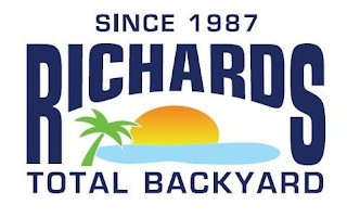 SINCE 1987 RICHARDS TOTAL BACKYARD