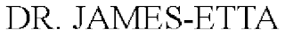 DR. JAMES-ETTA