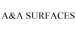 A&A SURFACES