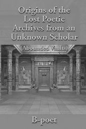 ORIGINS OF THE LOST POETIC ARCHIVES FROM AN UNKNOWN SCHOLAR (ABOUNDED VAULTS) B-POET