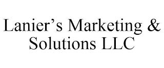 LANIER'S MARKETING & SOLUTIONS LLC