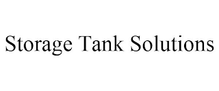 STORAGE TANK SOLUTIONS