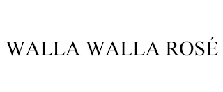 WALLA WALLA ROSÉ