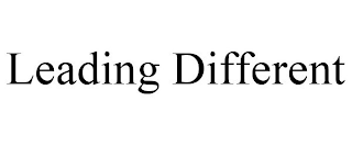 LEADING DIFFERENT