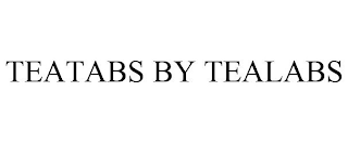 TEATABS BY TEALABS