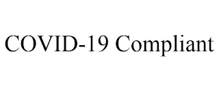 COVID-19 COMPLIANT