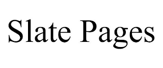 SLATE PAGES