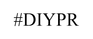 #DIYPR