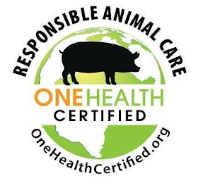 RESPONSIBLE ANIMAL CARE ONE HEALTH CERTIFIED ONEHEALTHCERTIFIED.ORG