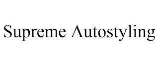 SUPREME AUTOSTYLING