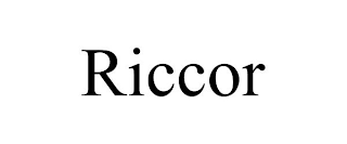 RICCOR