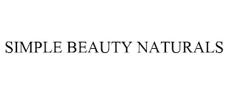 SIMPLE BEAUTY NATURALS