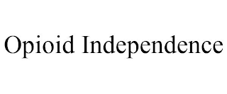 OPIOID INDEPENDENCE