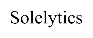 SOLELYTICS