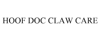 HOOF DOC CLAW CARE