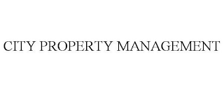 CITY PROPERTY MANAGEMENT