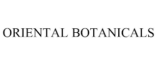 ORIENTAL BOTANICALS