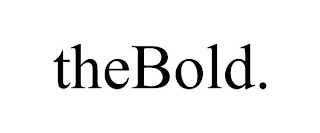 THEBOLD.