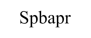 SPBAPR