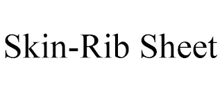 SKIN-RIB SHEET