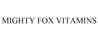 MIGHTY FOX VITAMINS