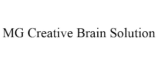 MG CREATIVE BRAIN SOLUTION