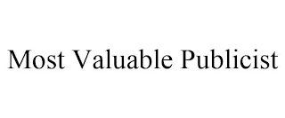 MOST VALUABLE PUBLICIST