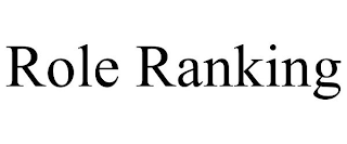 ROLE RANKING