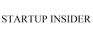 STARTUP INSIDER