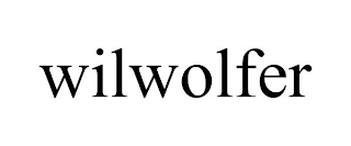 WILWOLFER