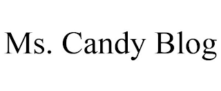 MS. CANDY BLOG