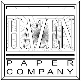 HAZEN PAPER COMPANY