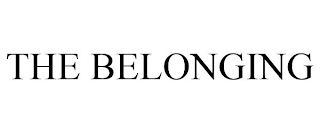 THE BELONGING