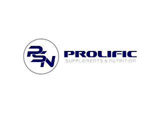 PSN PROLIFIC SUPPLEMENTS & NUTRITION