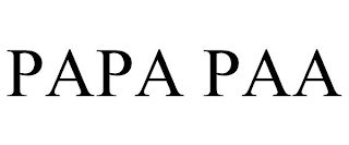 PAPA PAA