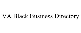 VA BLACK BUSINESS DIRECTORY