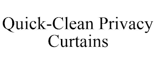 QUICK-CLEAN PRIVACY CURTAINS