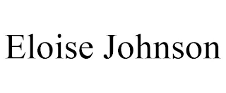 ELOISE JOHNSON