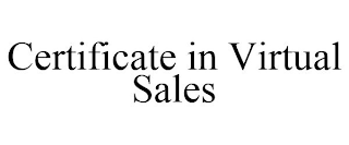 CERTIFICATE IN VIRTUAL SALES