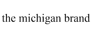 THE MICHIGAN BRAND