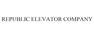 REPUBLIC ELEVATOR COMPANY