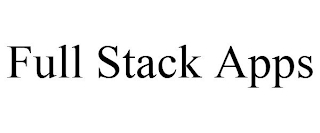 FULL STACK APPS