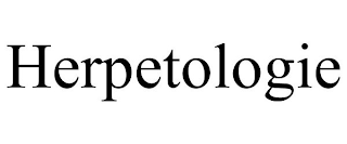 HERPETOLOGIE